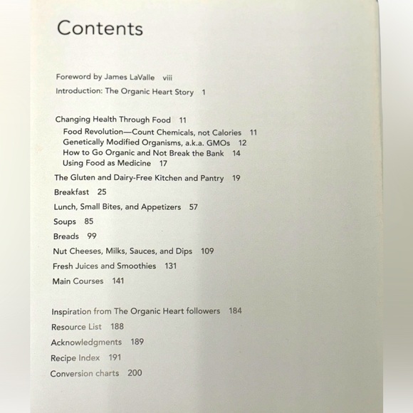 The Organic Heart: A Gluten-Free, Dairy-Free, Clean Food Cookbook - Picture 3 of 4